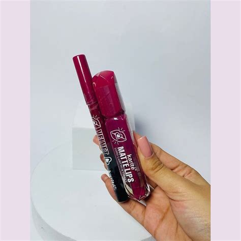 Lip Gloss Mate Y Lapiz Labial De Color Karite 2 En 1 T05 Taiso Shop