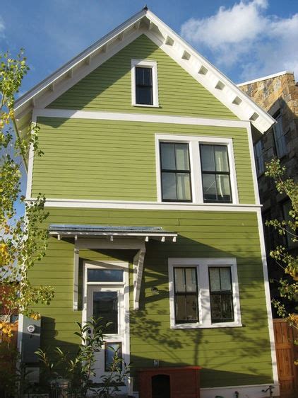 Olive Green Sophisticated Or Drab Green Exterior House Colors