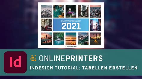 In Indesign Tabellen Erstellen Basics Tutorial Youtube