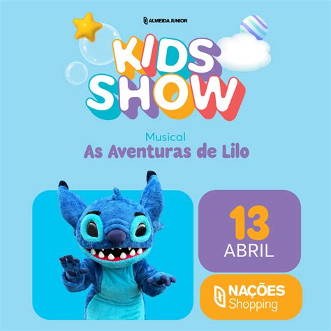 Nações Shopping recebe musical As aventuras de Lilo neste sábado