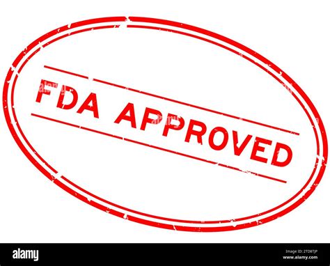 Fda Approved Word Stock Vector Images Alamy