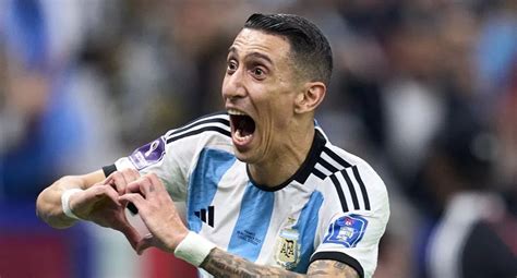 Qatar 2022 Ángel Di María Y Récord Anotando Gol En Finales Con Argentina