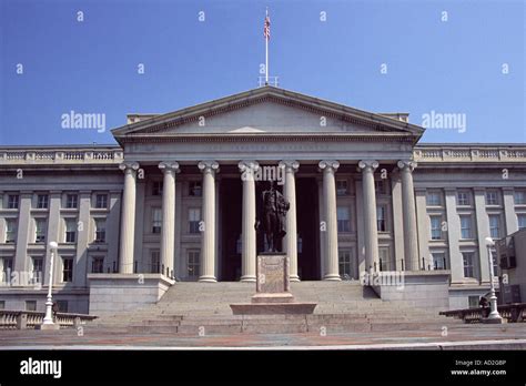 The Treasury Department Building, Washington, DC, USA Stock Photo - Alamy