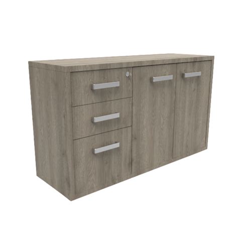 Credenza Con Archivero Y Puertas Muebles Para Oficina Gaud Muebles