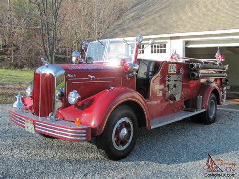 Antique Mack Fire Trucks For Sale Antique Poster