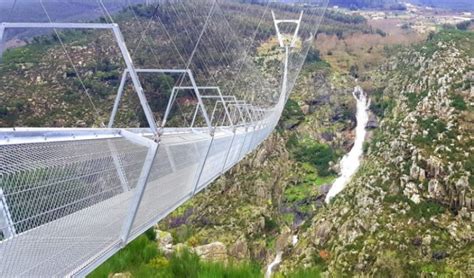 Abierto en Portugal el puente colgante peatonal más largo del mundo