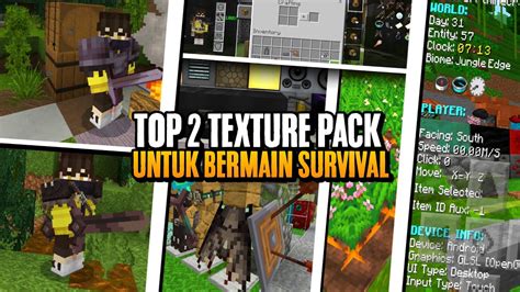 Top Texture Pack Cocok Untuk Survival Texture Mcpe