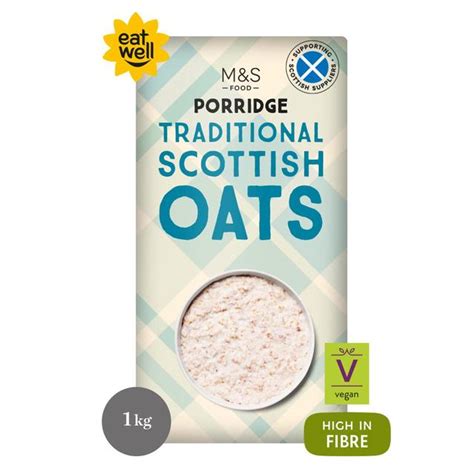 Mands Traditional Scottish Porridge Oats Ocado