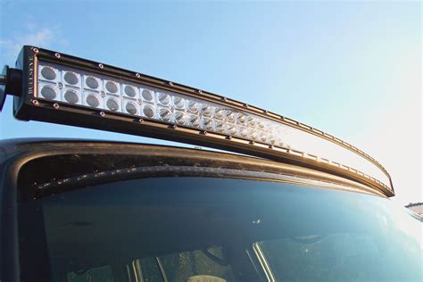 W Dual Row Curved Led Light Bar