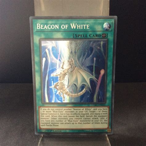 Beacon Of White LCKC EN035 1st Edition English Near Mint TCGX