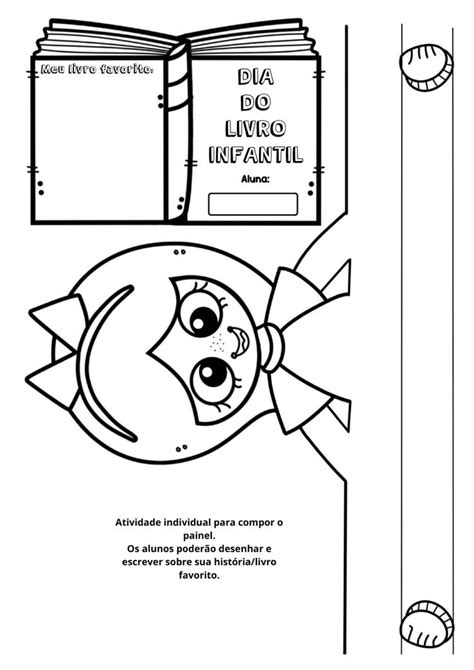 18 De Abril Atividades Para O DIA NACIONAL DO LIVRO INFANTIL Cuca