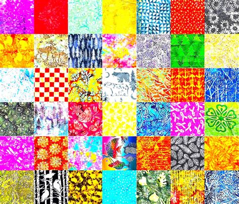 Solve PATCHWORK ISLAND BATIK Jigsaw Puzzle Online With 378 Pieces