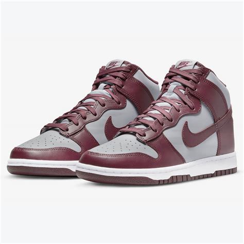 Nike Dunk High Dark Beetroot Release Dates Nice Kicks