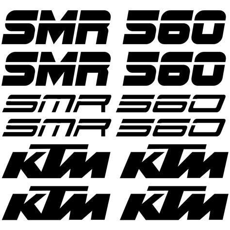 Wallstickers Folies Ktm 560 Smr Decal Stickers Kit