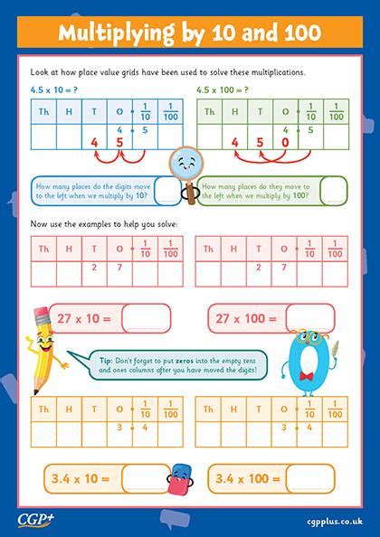 Multiplying By And Foundation Year Cgp Plus Worksheets