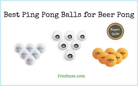 7 Best Ping Pong Balls For Beer Pong Plus 1 To Avoid January 2024