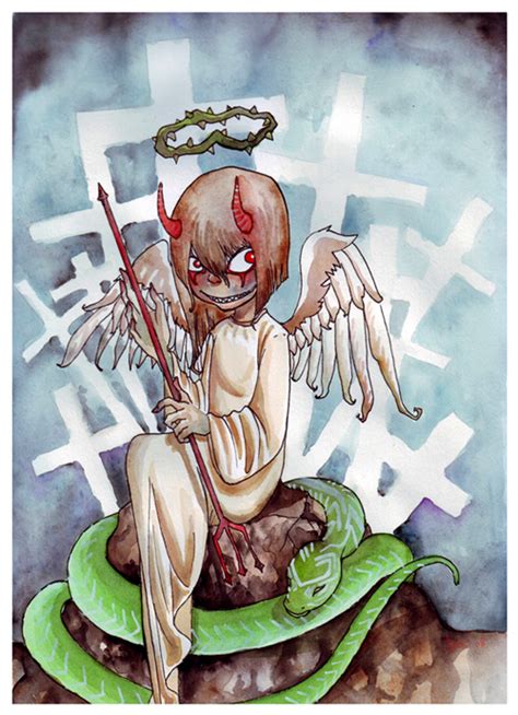 Saint Devil By Thiever On Deviantart