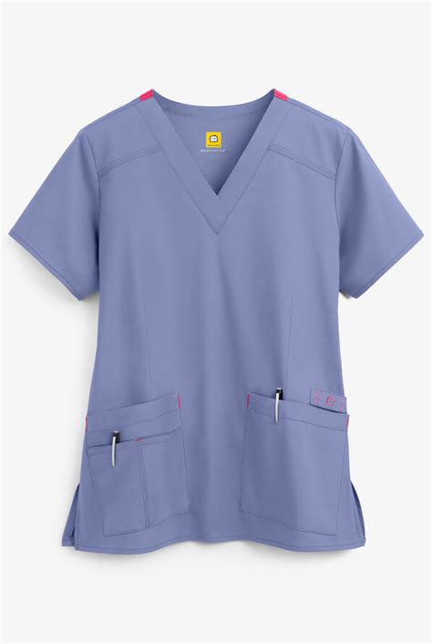 Wonderwink Wonderflex Verity Stretch Scrub Top Stretchy Scrubs