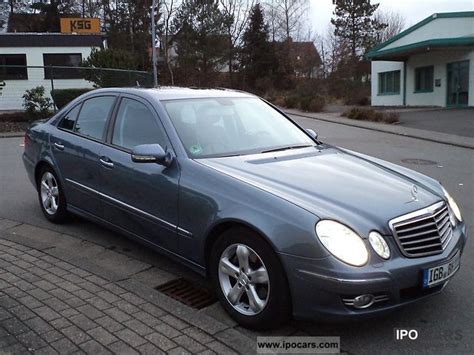 2007 Mercedes Benz E 320 Cdi Avantgarde 7g Tronic Car Photo And Specs