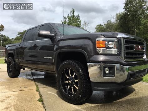 2014 Gmc Sierra 1500 Moto Metal Mo970 Fabtech Custom Offsets