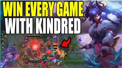 This Is How I Carry My Team With Kindred Jungle When I Want To Climb