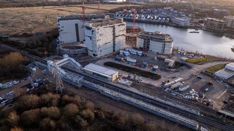 Readings Green Park Station Taking Shape As Aerial Footage Shows