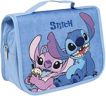 Lilo And Stitch Trousse De Toilette Pour Femme Et Fille Motif Ange