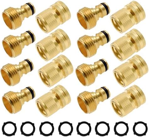 Amazon Quick Connect Garden Hose Fittings Pack Solid Brass