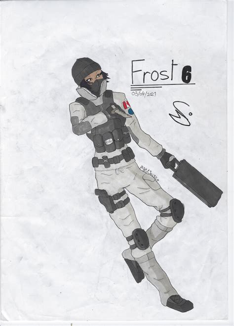 Artstation Frost From Rainbow Six Siege