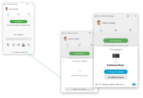 Use The Cisco Webex Desktop App To Share Your Screen With A Video Device