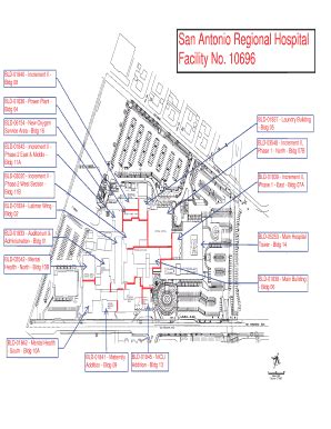 San Antonio Regional Hospital Map - Fill Online, Printable, Fillable ...