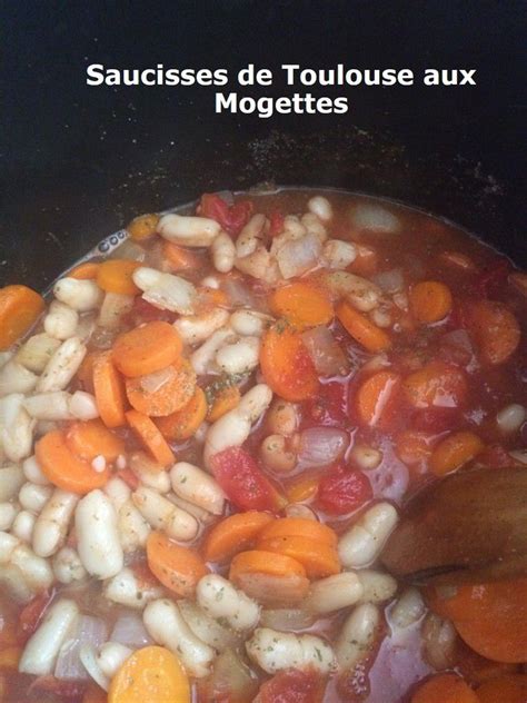 Saucisses De Toulouse Aux Mogettes Cookeo Mes Petites Recettes