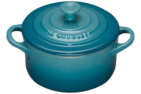 Le Creuset Stoneware Le Creuset Stoneware Mini Round Cocotte Caribbean