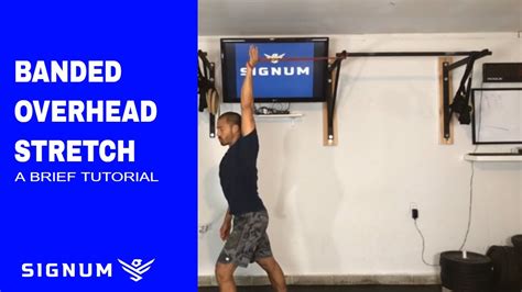 Banded Overhead Stretch A Tutorial Youtube