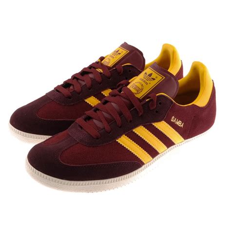 Adidas Originals Samba Trainers Cardinal In Red For Men Lyst