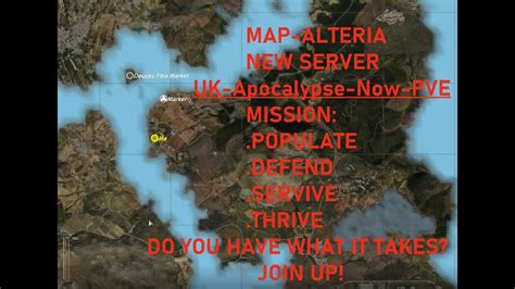 Alteria Map Dayz Youtube