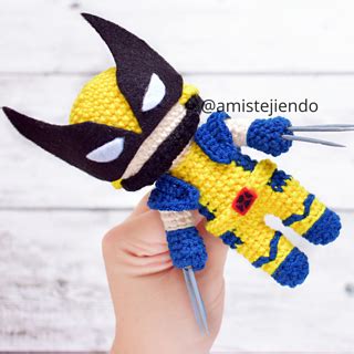 Ravelry Wolverine Amigurumi Pattern By Esmeralda V Z