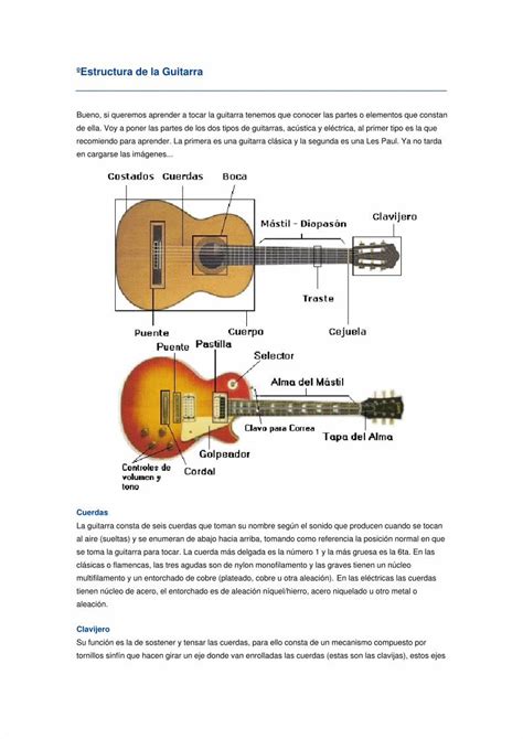 PDF Estructura De La Guitarra DOKUMEN TIPS