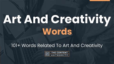 Art And Creativity Words Words Related To Art And Creativity