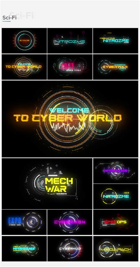 FREE Videohive Motion Titles Library Animated Text Package