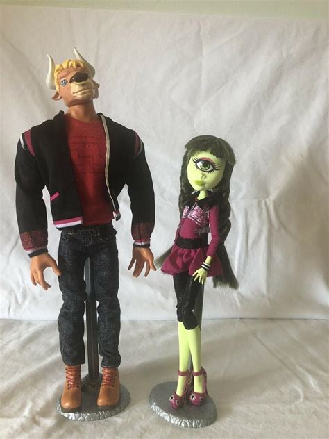 Monster High Manny Taur And Iris Dolls