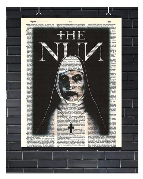 Buy The Conjuring Horror Movie Poster The Nun Horror Fan Art Valak The