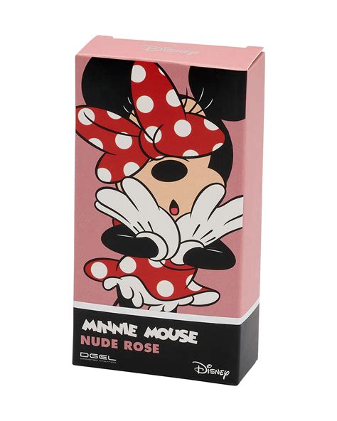 Dgel X Disney Minnie Mouse Nude Rose A Tips Nails