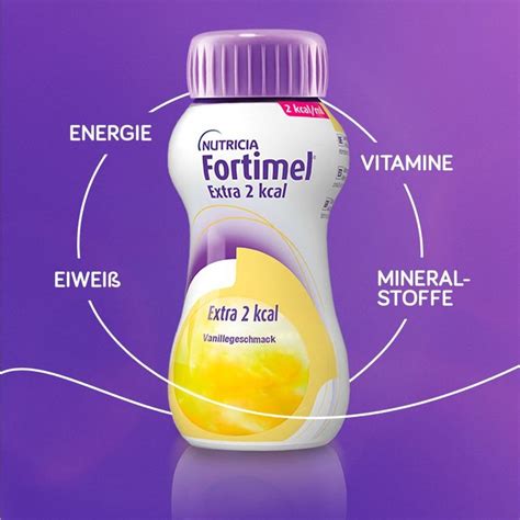 Fortimel Trinknahrung F R Ern Hrungstherapie Vanille Extra Kcal