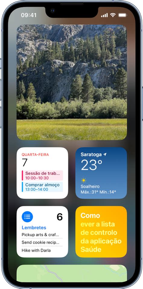 Adicionar Widgets No Iphone Suporte Apple Pt