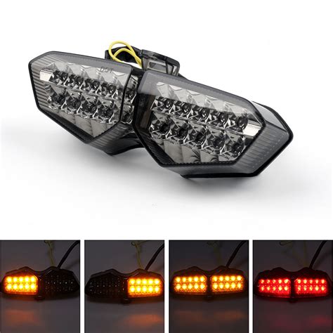 Integrated Led Tail Light Signals Yamaha Yzf R6 03 05 R6s 06 08 Smoke Mad Hornets