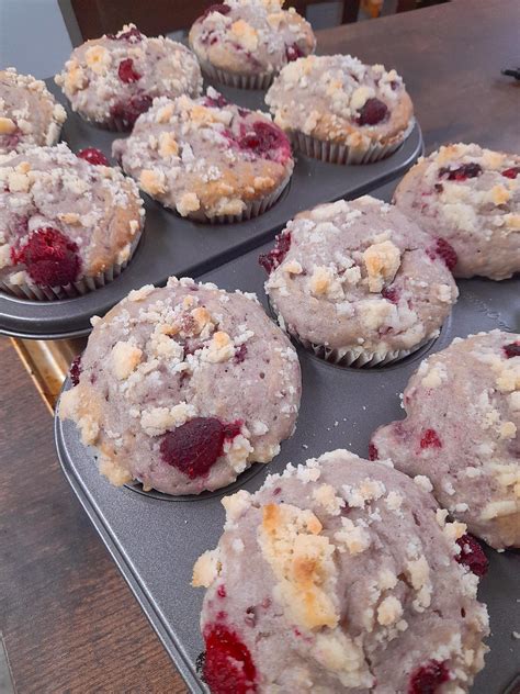 Lemon Raspberry Streusel Muffins Rbaking