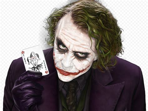 Joker Heath Ledger Hand Hold Card High Resolution Joker Heath Joker