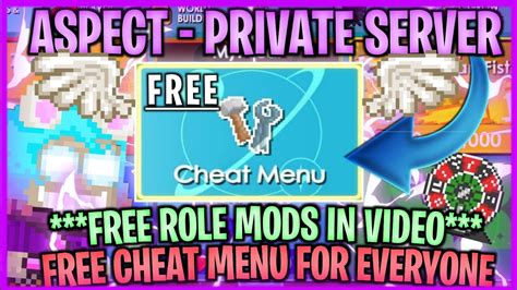 FREE CHEAT MENU FREE ROLE MODS NEW GROWTOPIA PRIVATE SERVER TERBARU