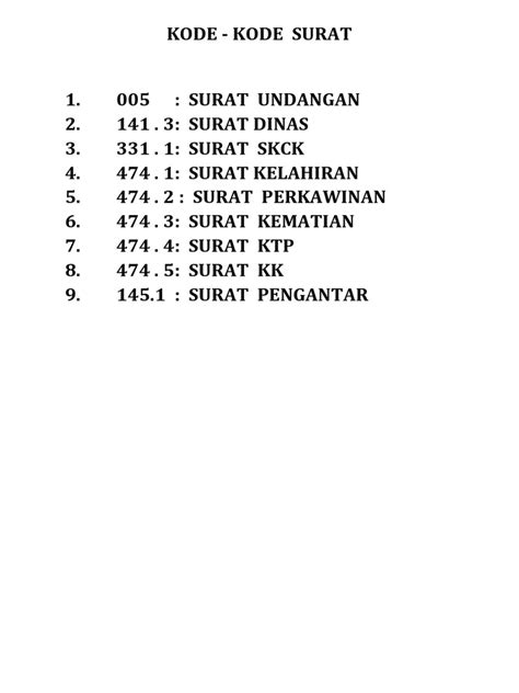 Halaman Unduh Untuk File Kode Surat Pernyataan Yang Ke 3